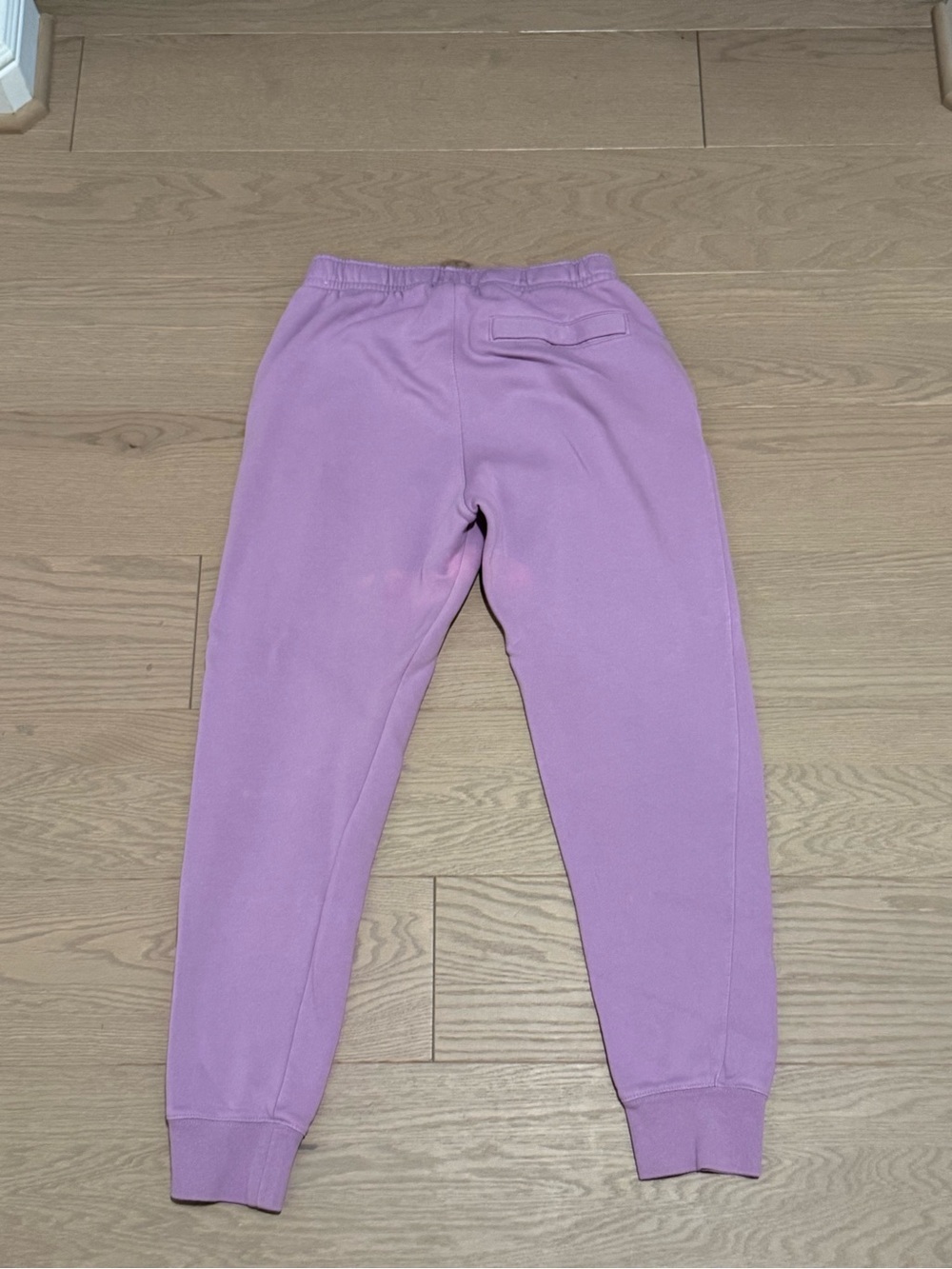 Nike' Purple Fleece Jogger Pants - Picture 2 of 2